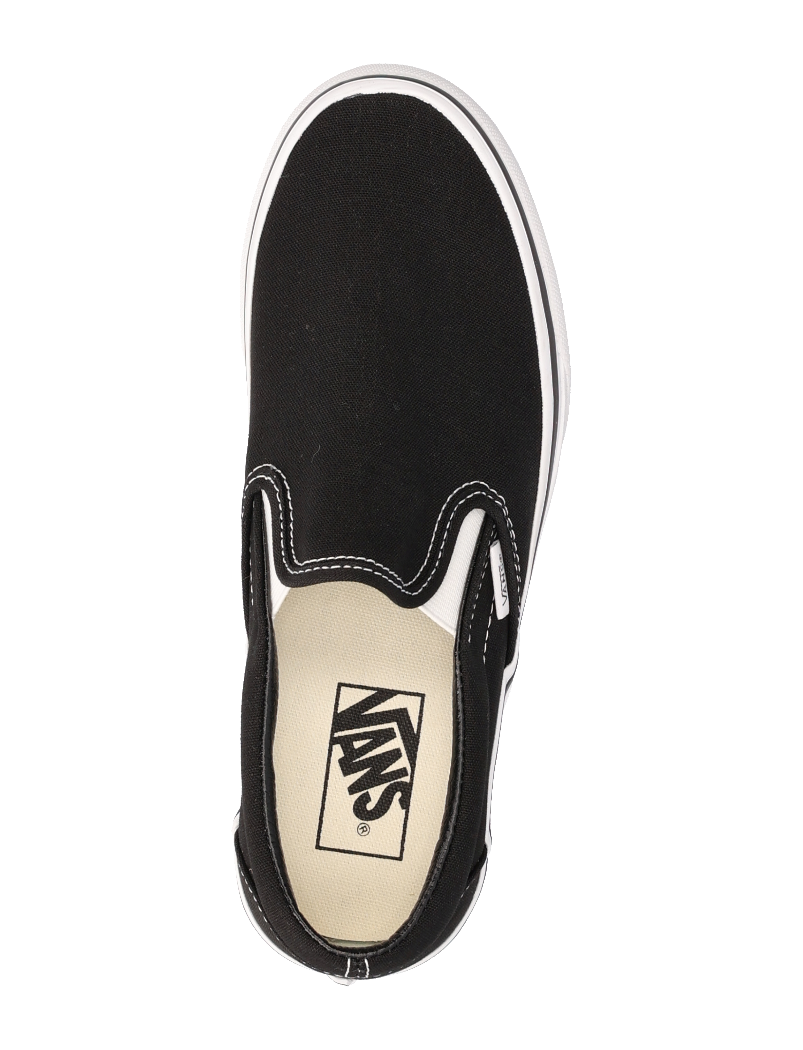 VANS - UA Classic Slip-On Stackform - canvas black/true white - 3