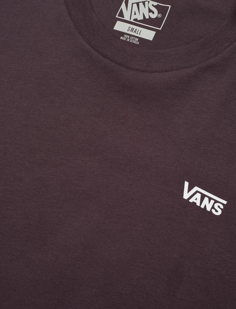 VANS - LEFT CHEST LOGO TEE EM - t-shirts - dark port - 2