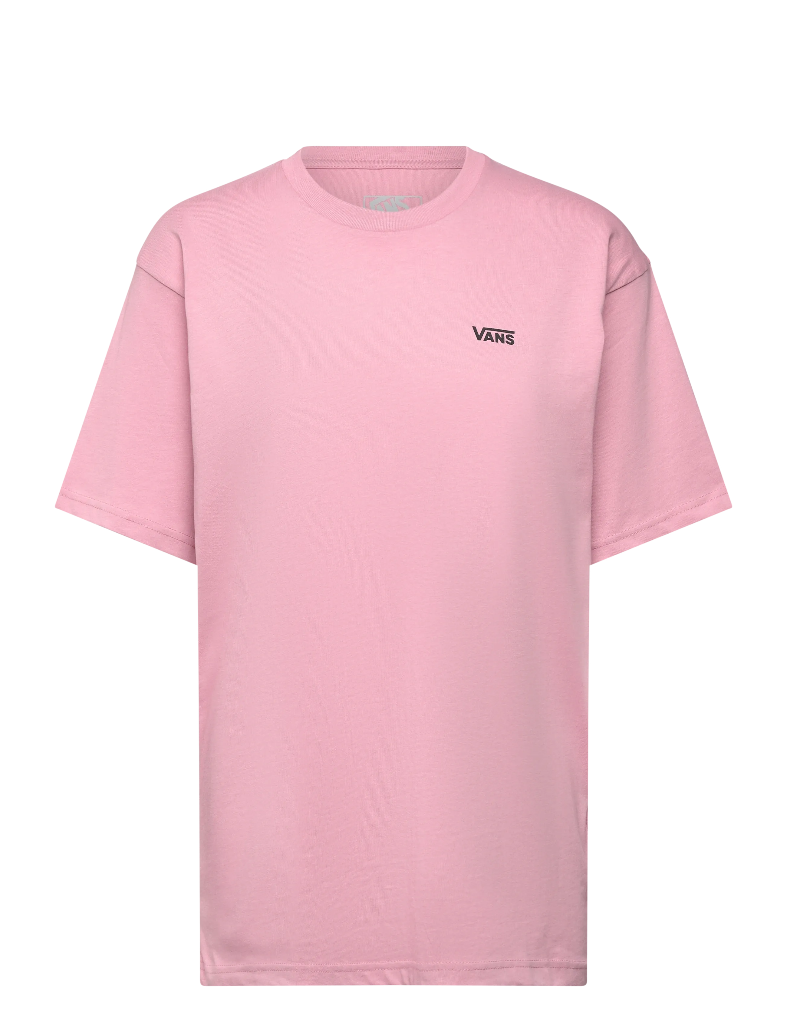 VANS Left Chest Logo Tee Em, Kortærmet Logo T-Shirt, Pink, Str: XS