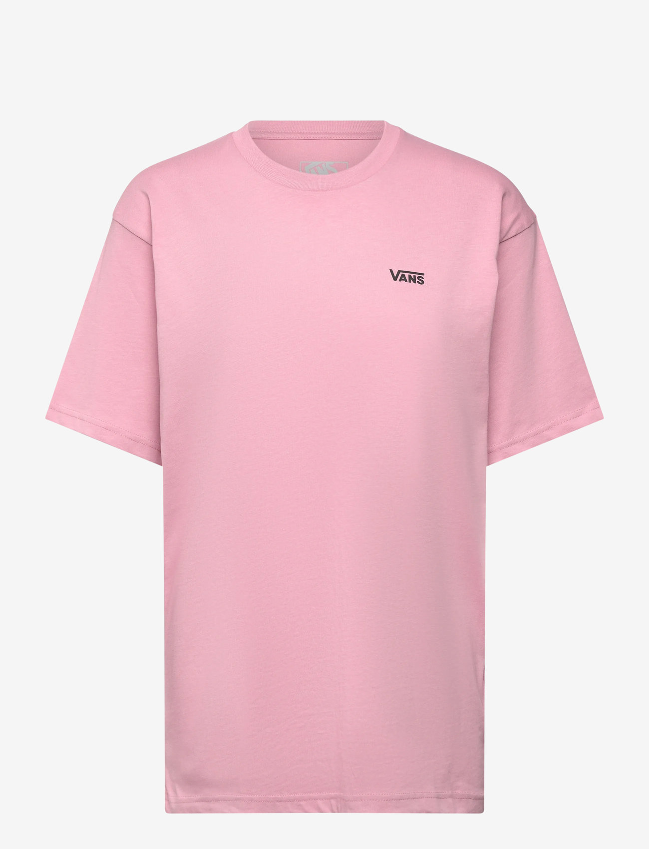 VANS - LEFT CHEST LOGO TEE EM - t-shirts - pink dawn - 0