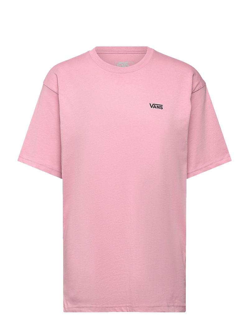 VANS - LEFT CHEST LOGO TEE EM - t-shirts - pink dawn - 0