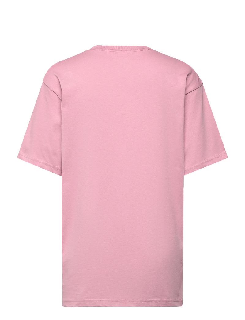 VANS - LEFT CHEST LOGO TEE EM - t-shirts - pink dawn - 1