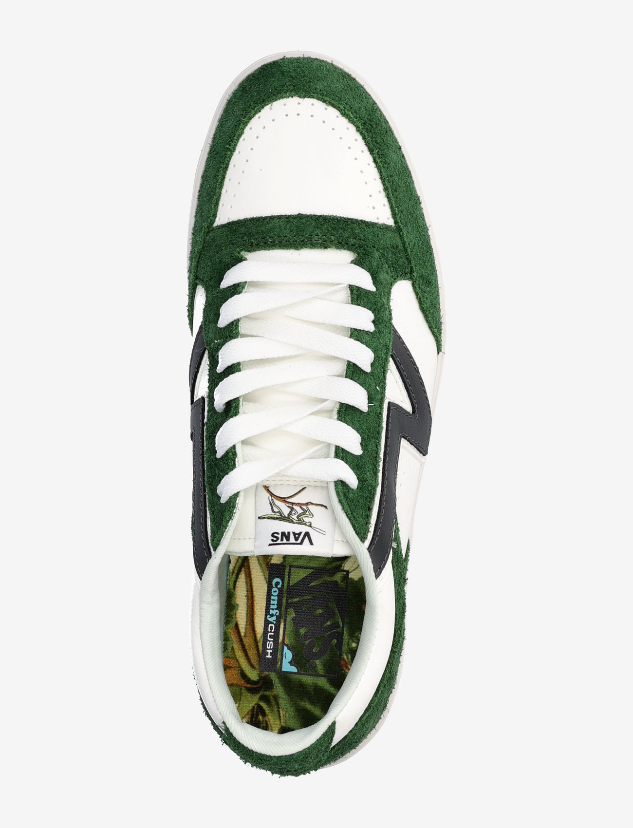 VANS - UA Lowland CC - greenhouse green/blanc de blanc - 3