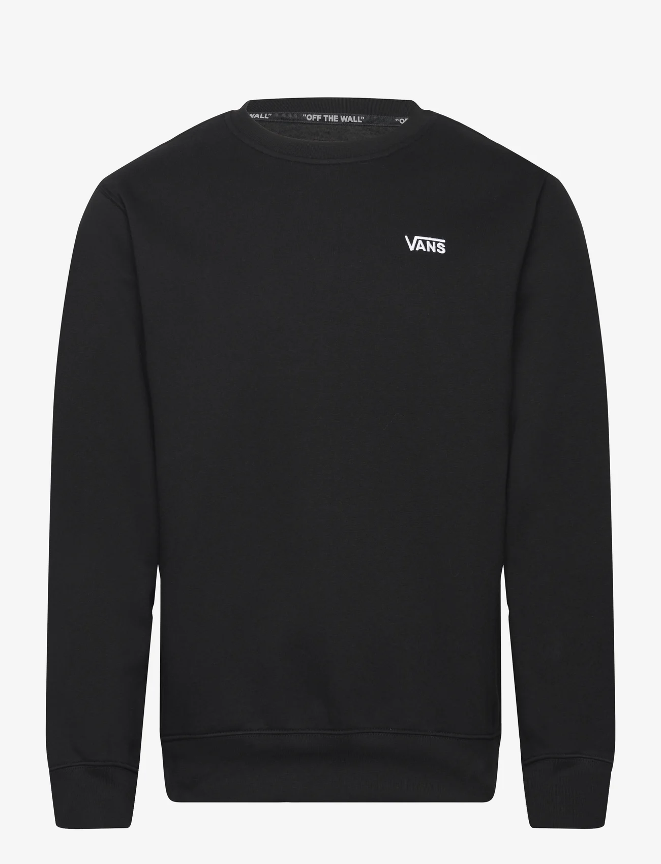 VANS - CORE BASIC CREW FLEECE - džemperiai su gobtuvu - black - 0