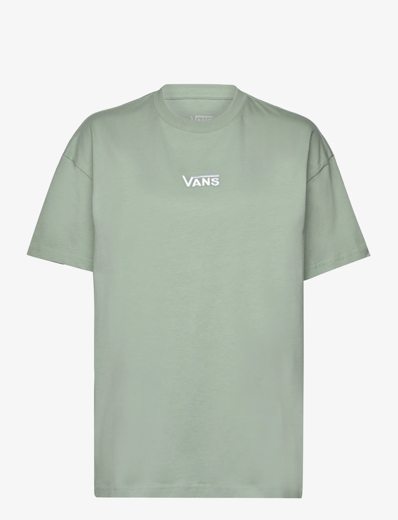 VANS - Flying V Oversized - t-shirts - flying v iceberg green - 0