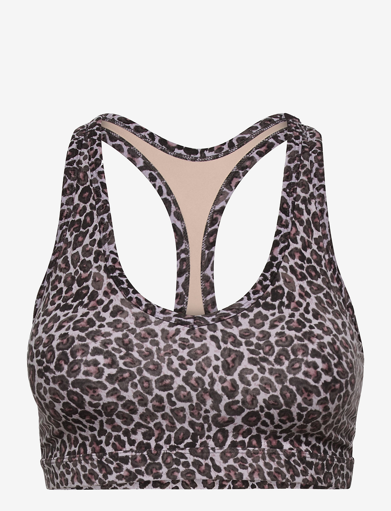 Varley - Let's Move Park Bra - liemenėlės, dėvimos po berankoviais marškinėliais - brushed leopard - 0