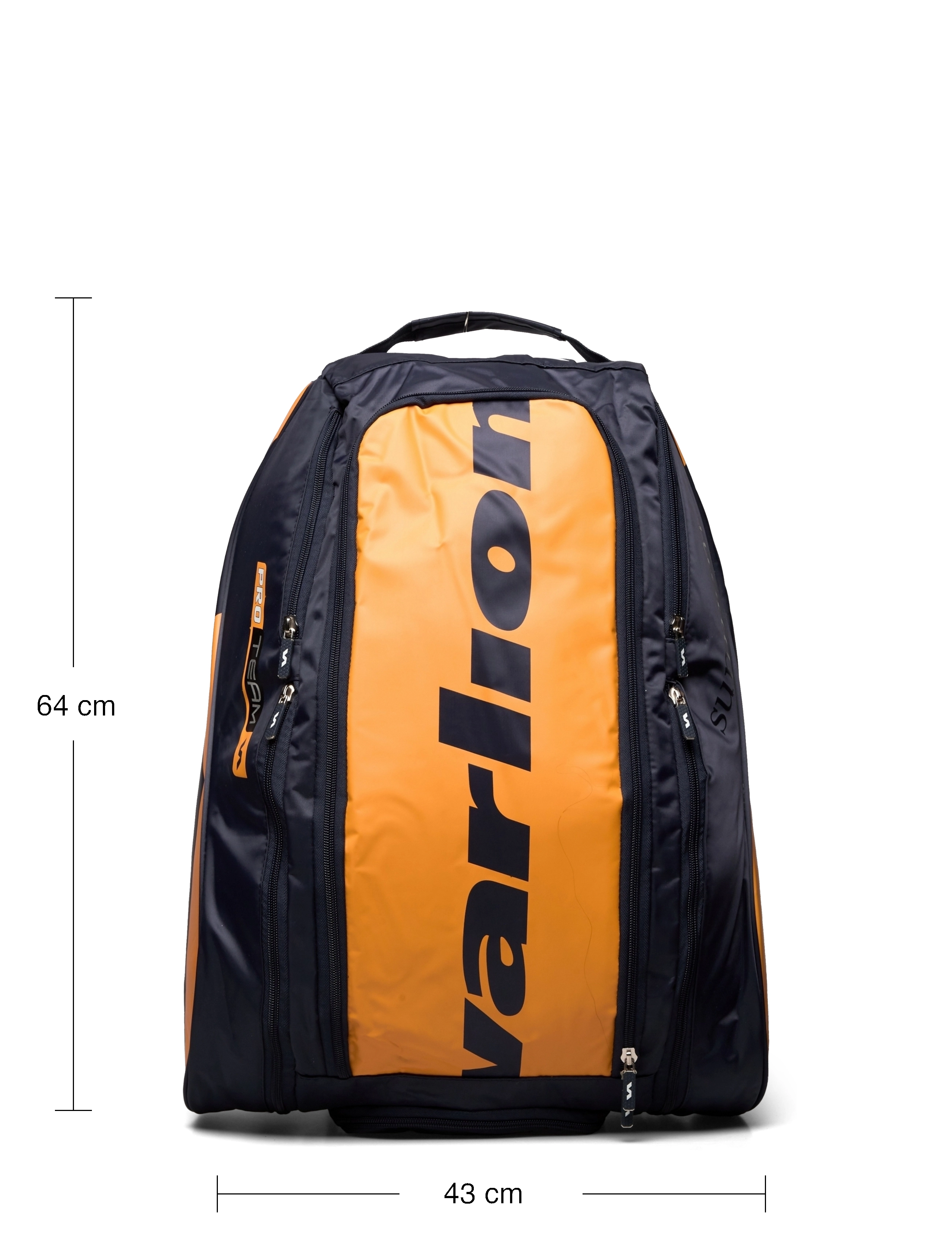 Varlion - P. racket bag Summum Pro - grey - orange - 4