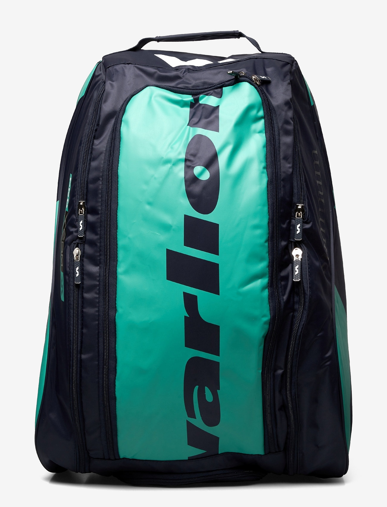 Varlion - P. racket bag Summum Pro - grey - turqouise - 0
