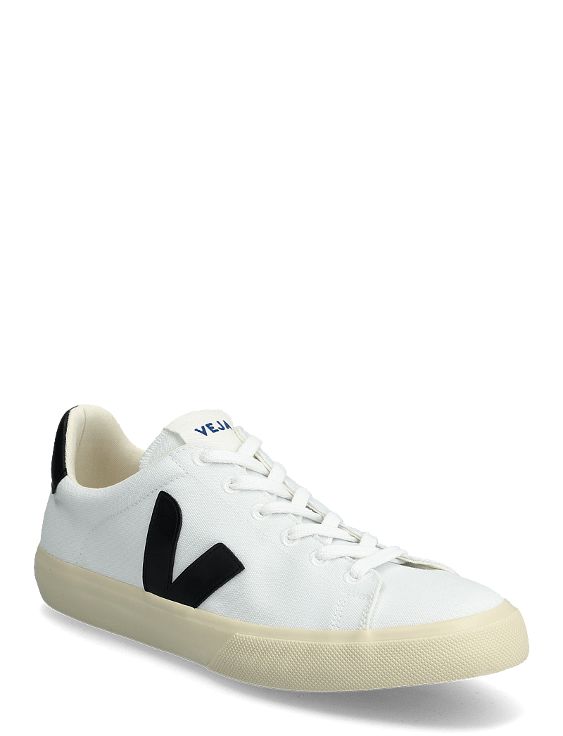 Veja - CAMPO CA - lave sneakers - white_black - 0