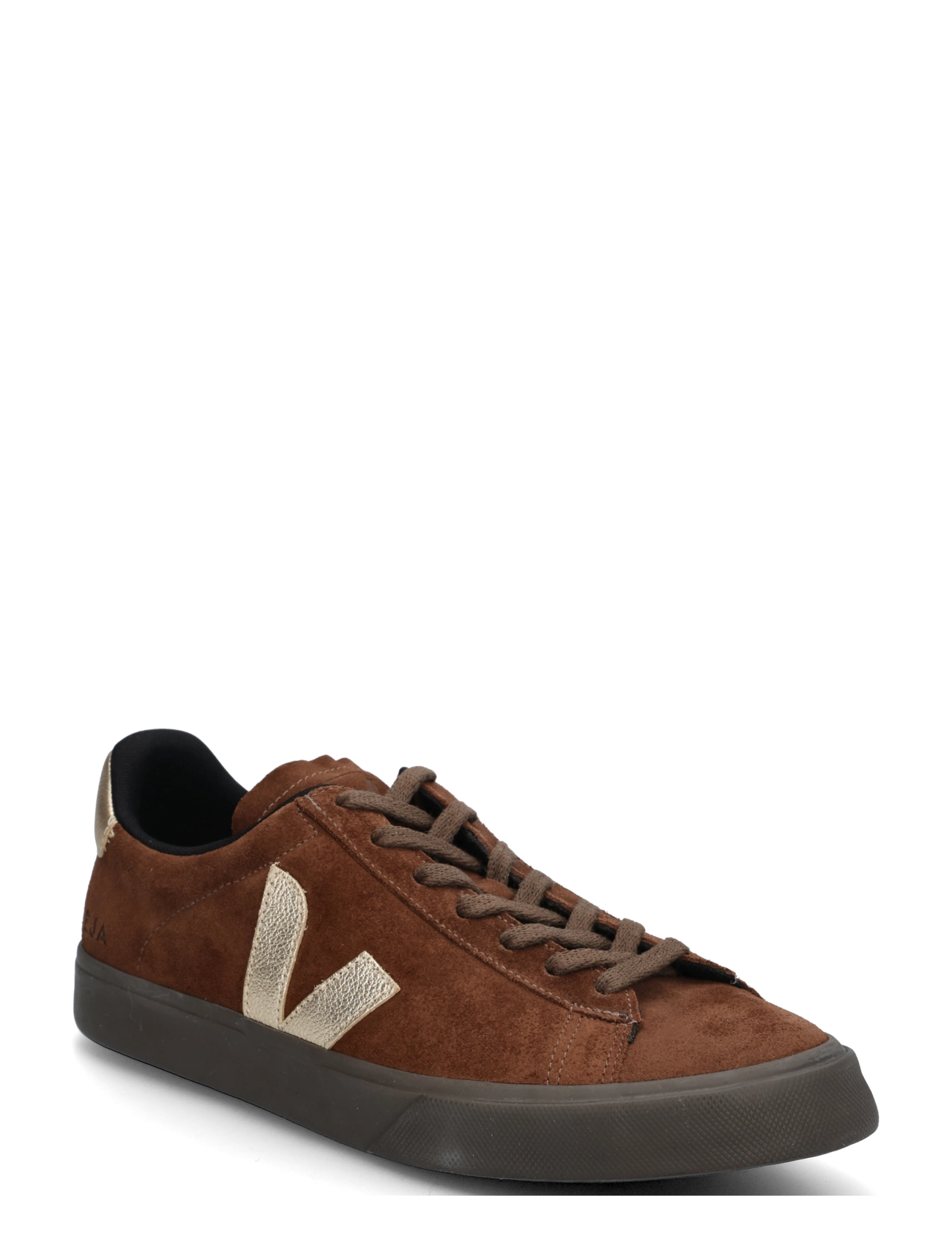 Veja Campo - Low Tops - WALNUT_PLATINE_EAGLE / brown