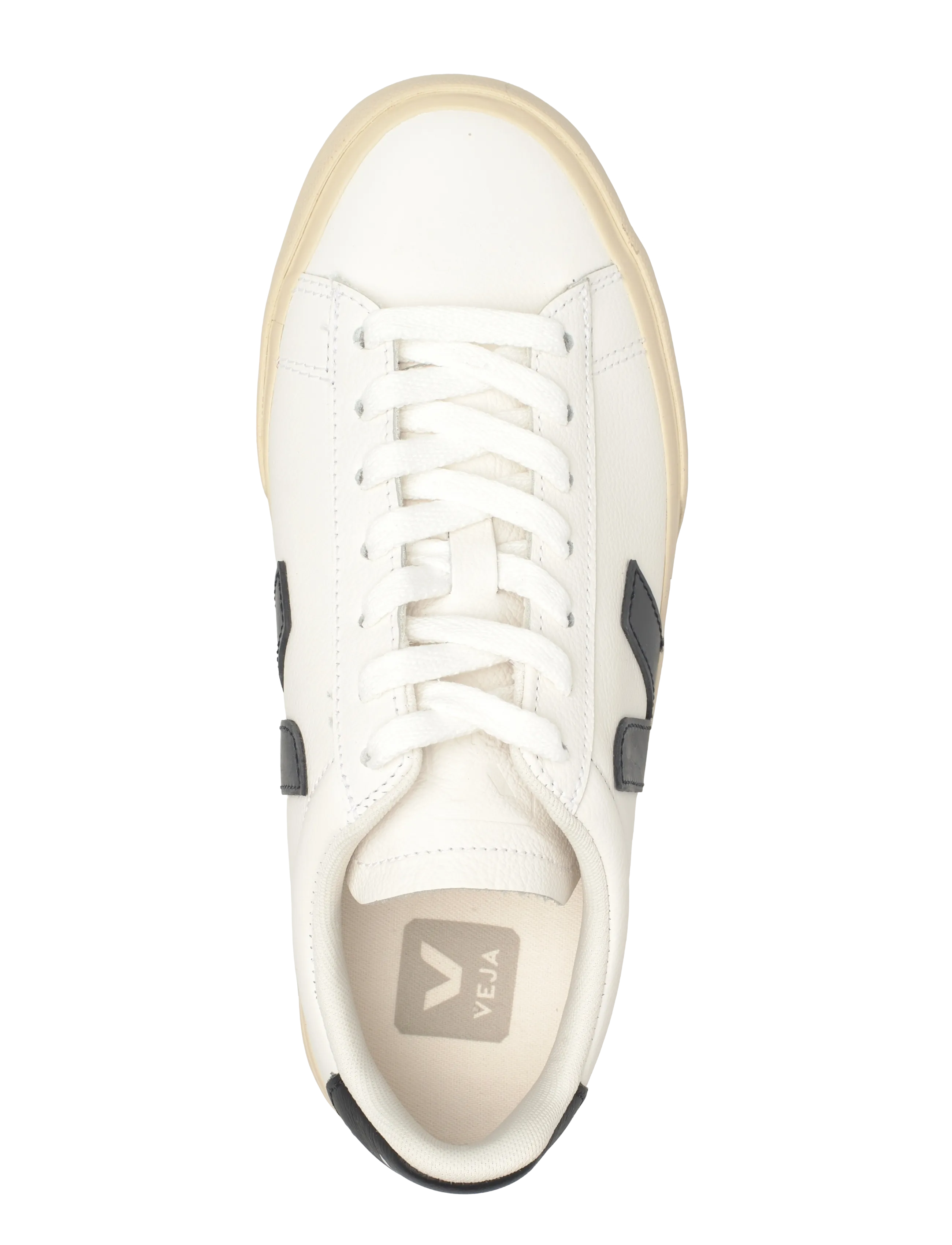 Veja - Campo - madala säärega tossud - extra-white_black - 3