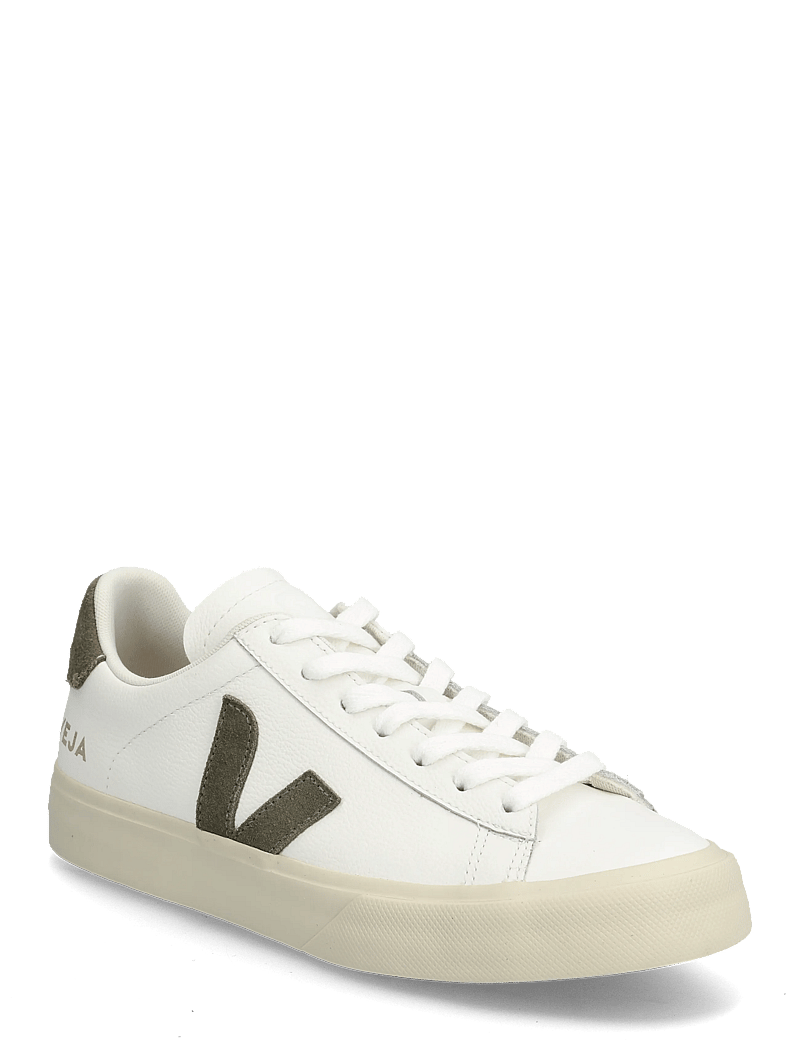 Veja - Campo - lágir strigaskór - extra-white_kaki - 0