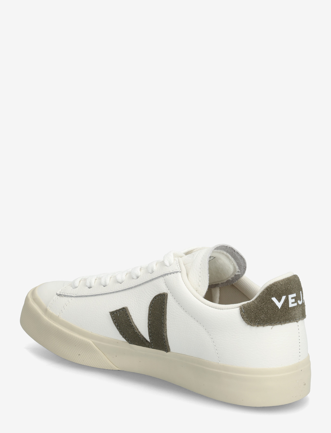 Veja - Campo - lágir strigaskór - extra-white_kaki - 2