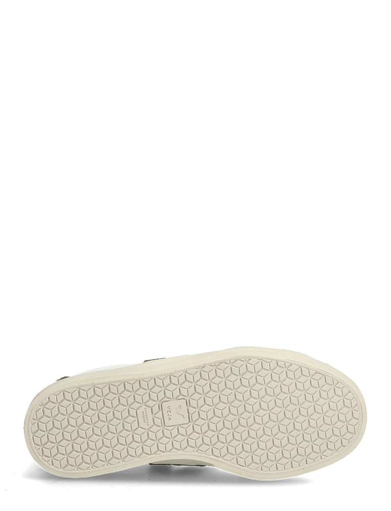 Veja - Campo - lágir strigaskór - extra-white_kaki - 4