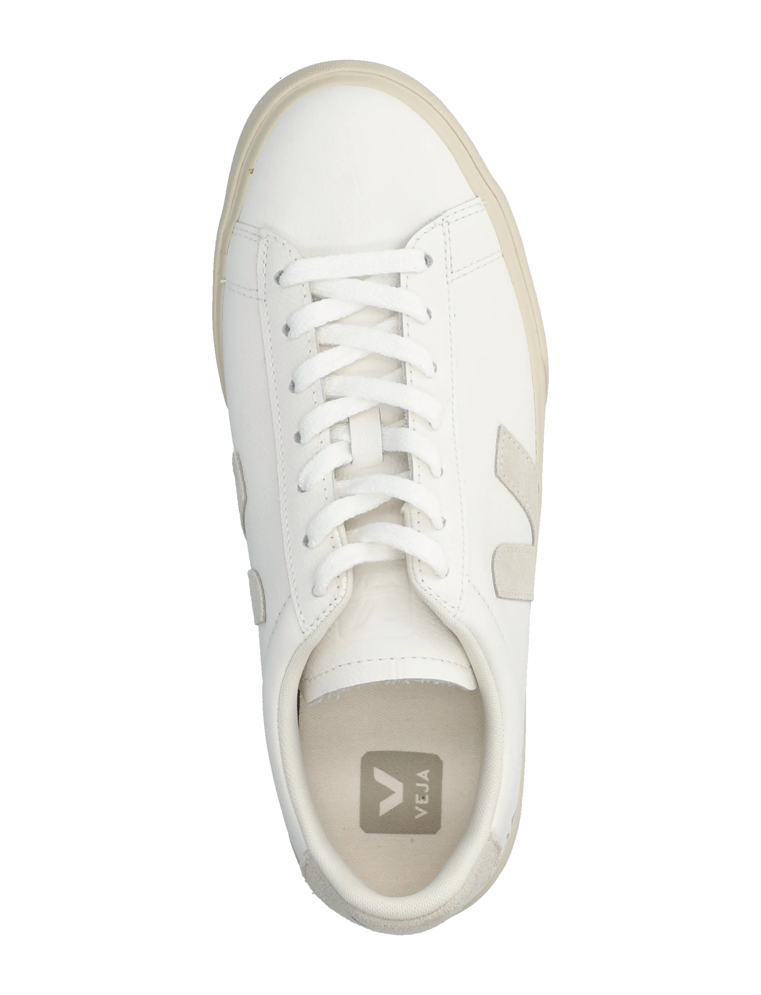 Veja - Campo - konfirmationstøj - extra-white_natural-suede - 3