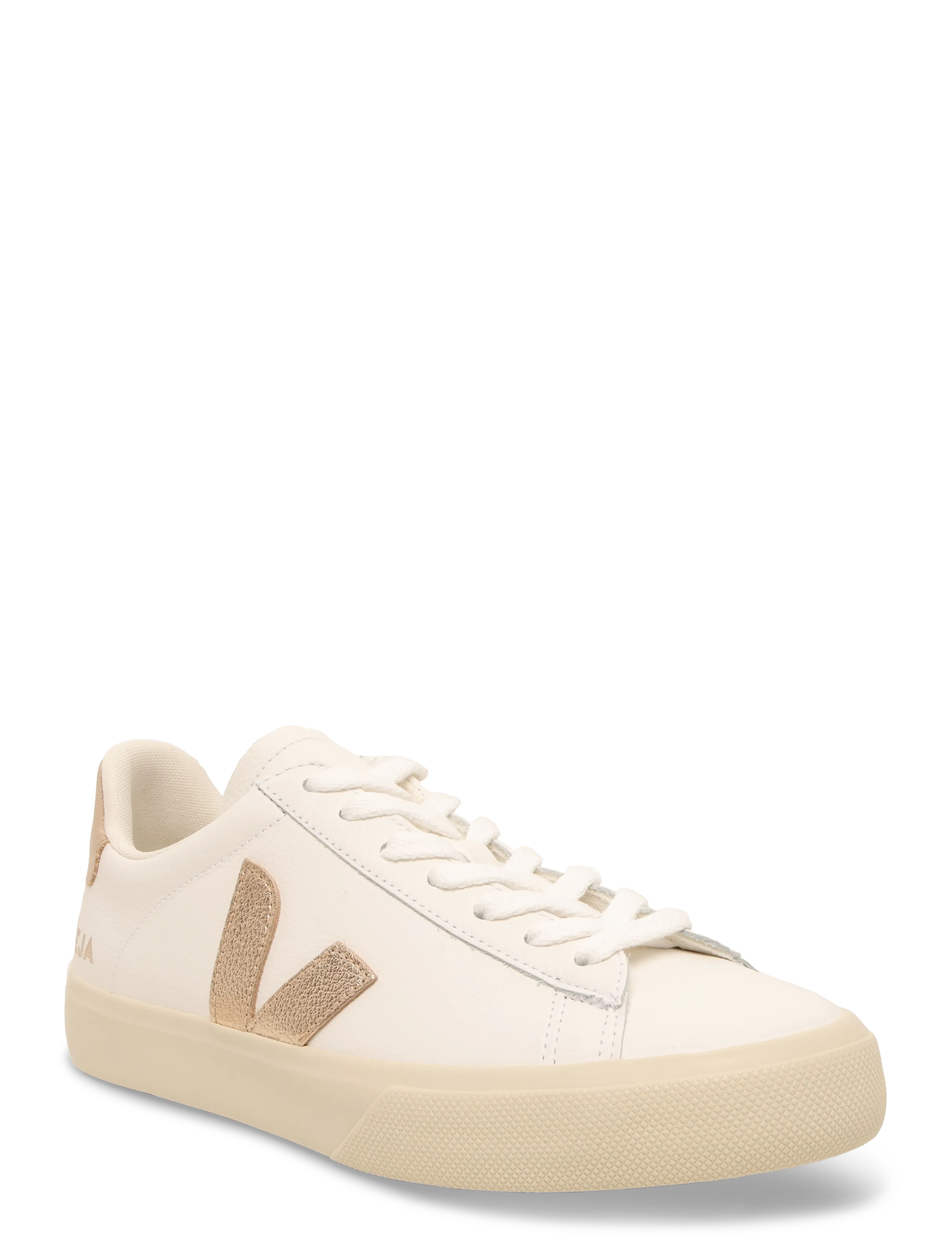 Veja Campo Leather, Kvinder, Lave Sneakers, Hvid, Str: 36