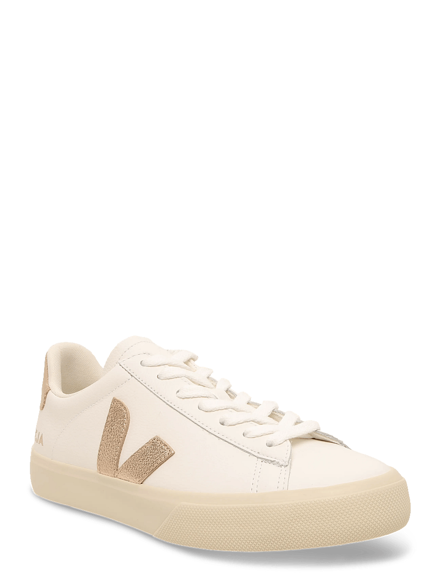 Veja - CAMPO LEATHER - niedrige sneaker - extrawhiteplatine - 0