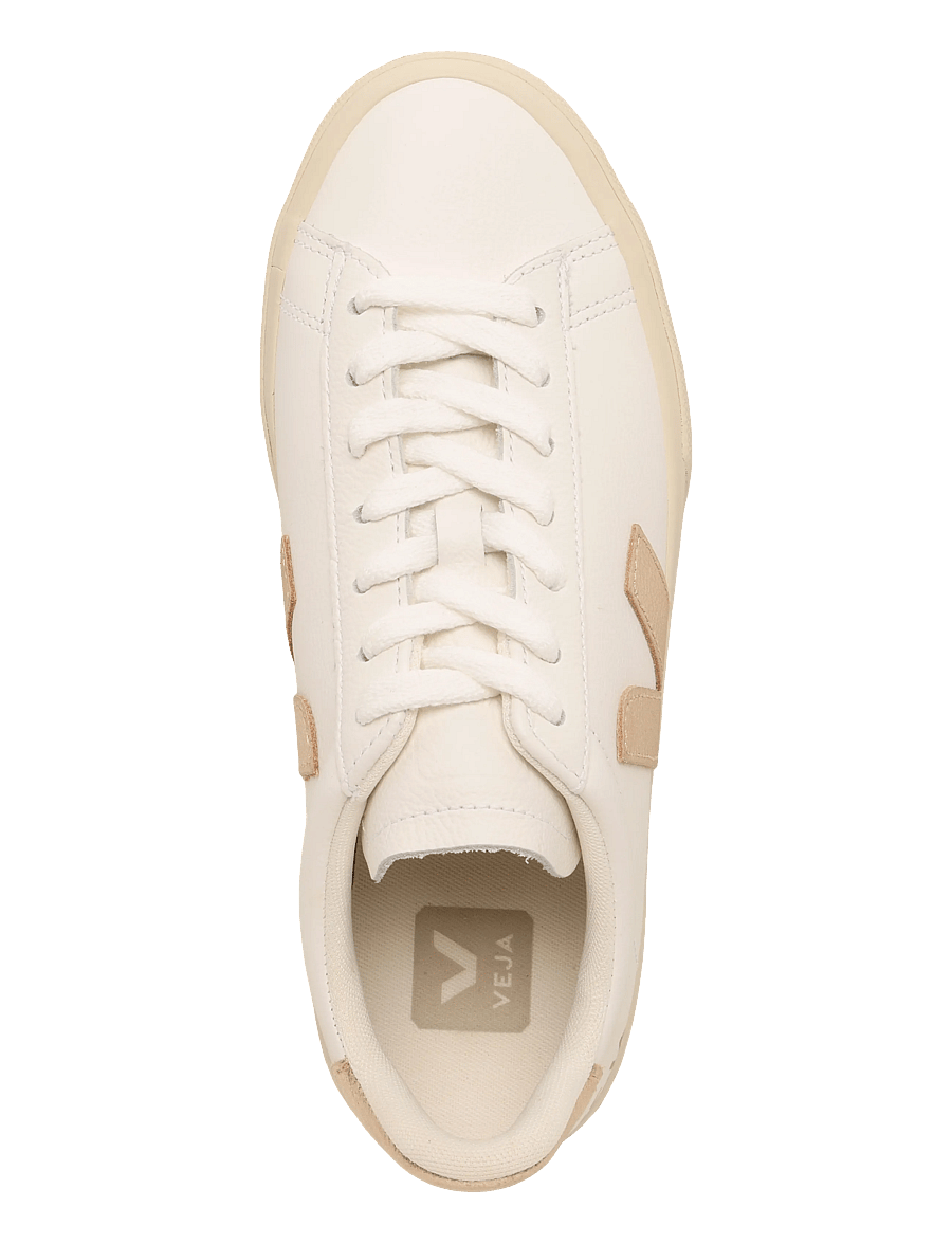 Veja - CAMPO LEATHER - niedrige sneaker - extrawhiteplatine - 3