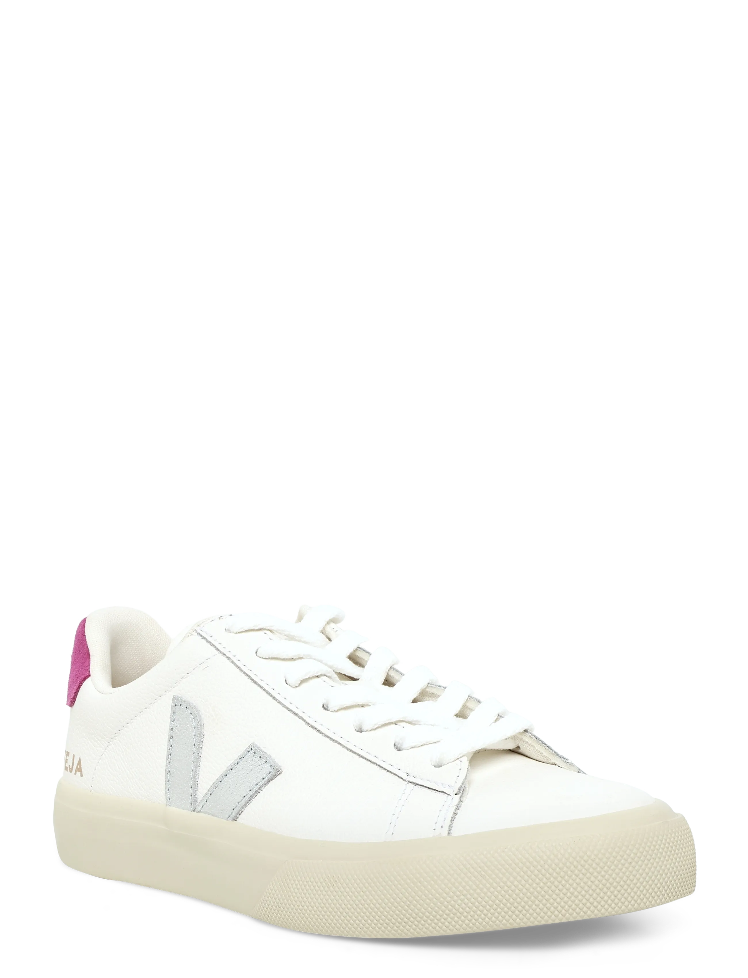 Veja Campo Leather, Kvinder, Snøresneakers, Hvid, Str: 36