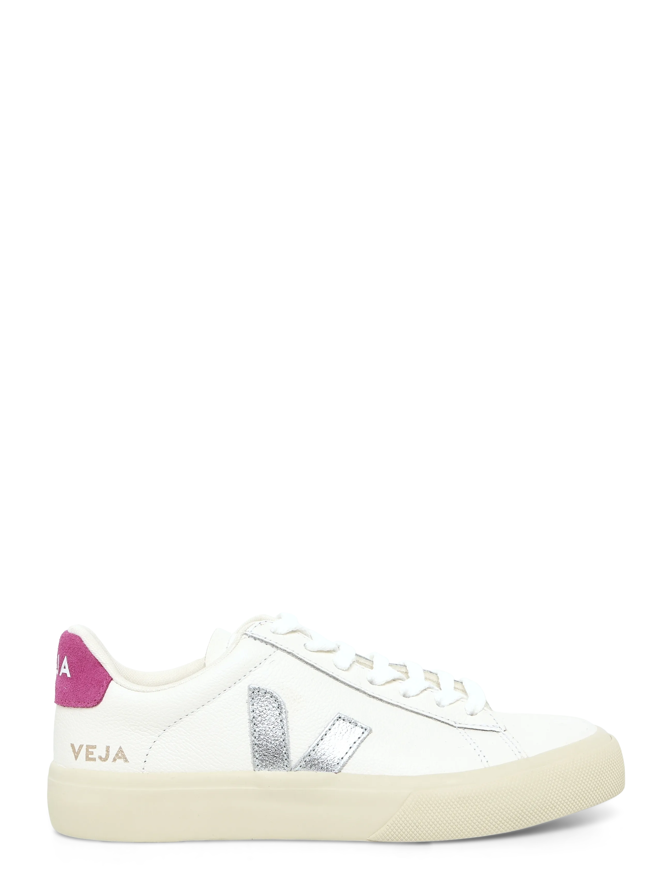 Veja - CAMPO LEATHER - konfirmation - white silver ultraviolet - 2