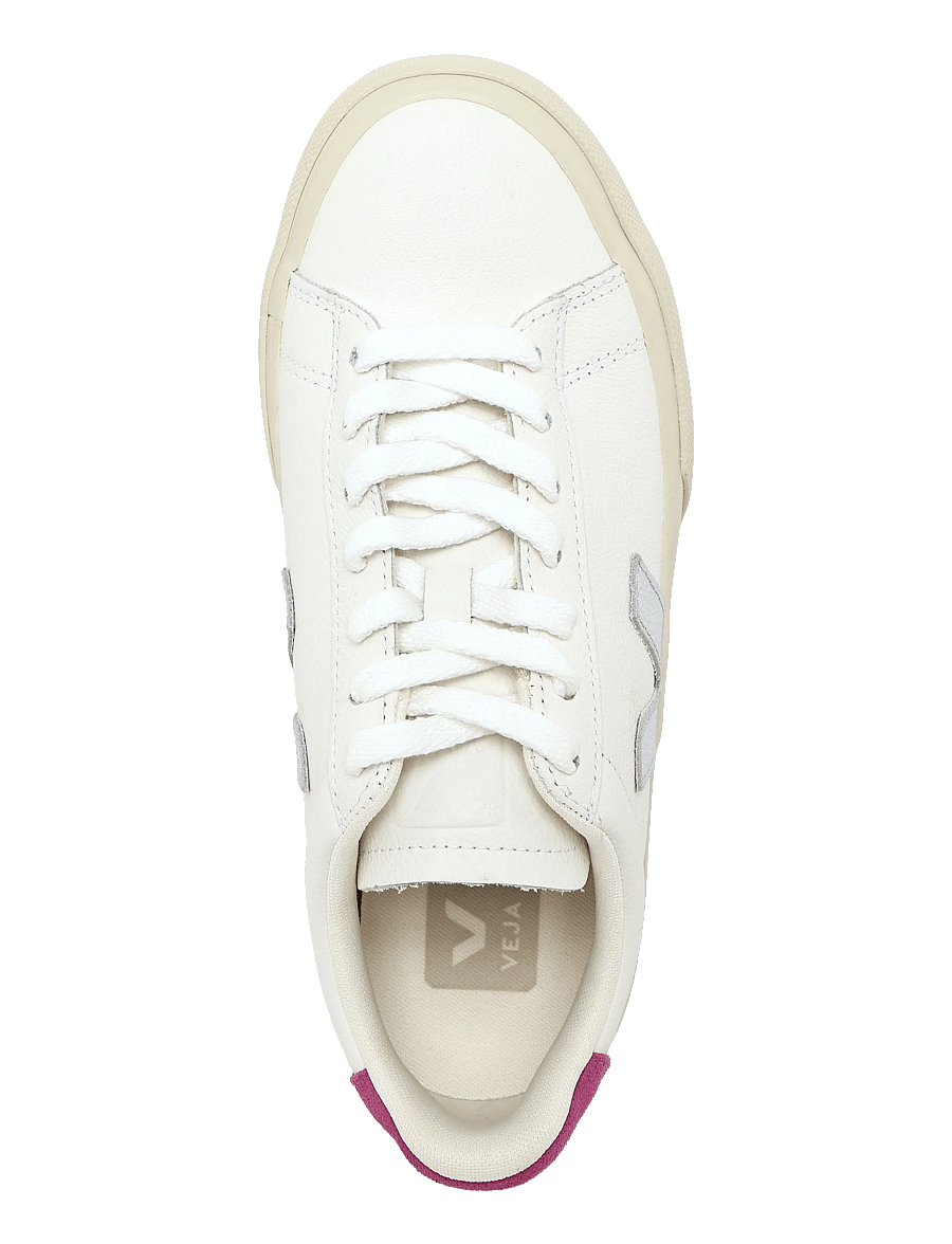 Veja - CAMPO LEATHER - konfirmation - white silver ultraviolet - 3
