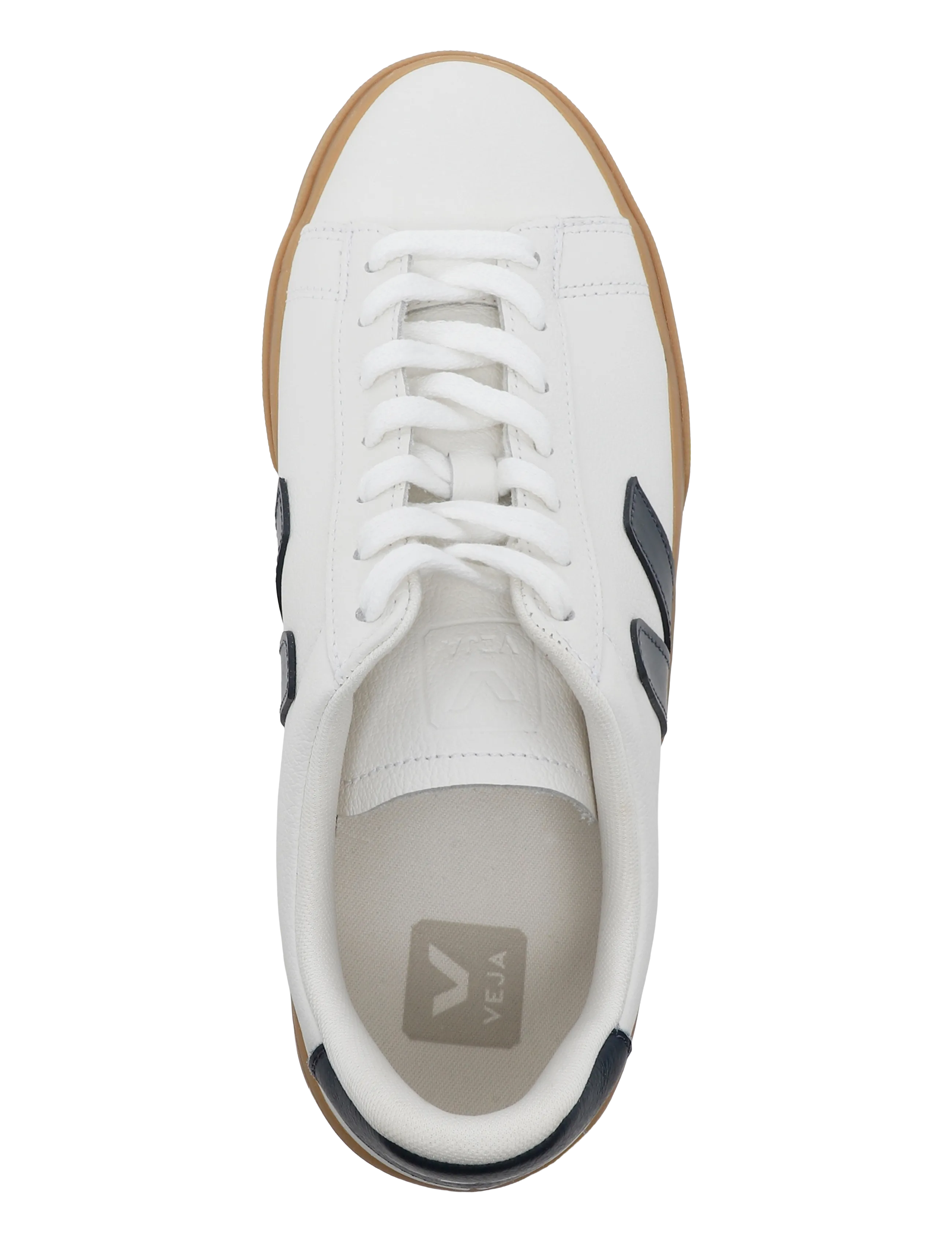 Veja - CAMPO LEATHER - white nautico natural - 3