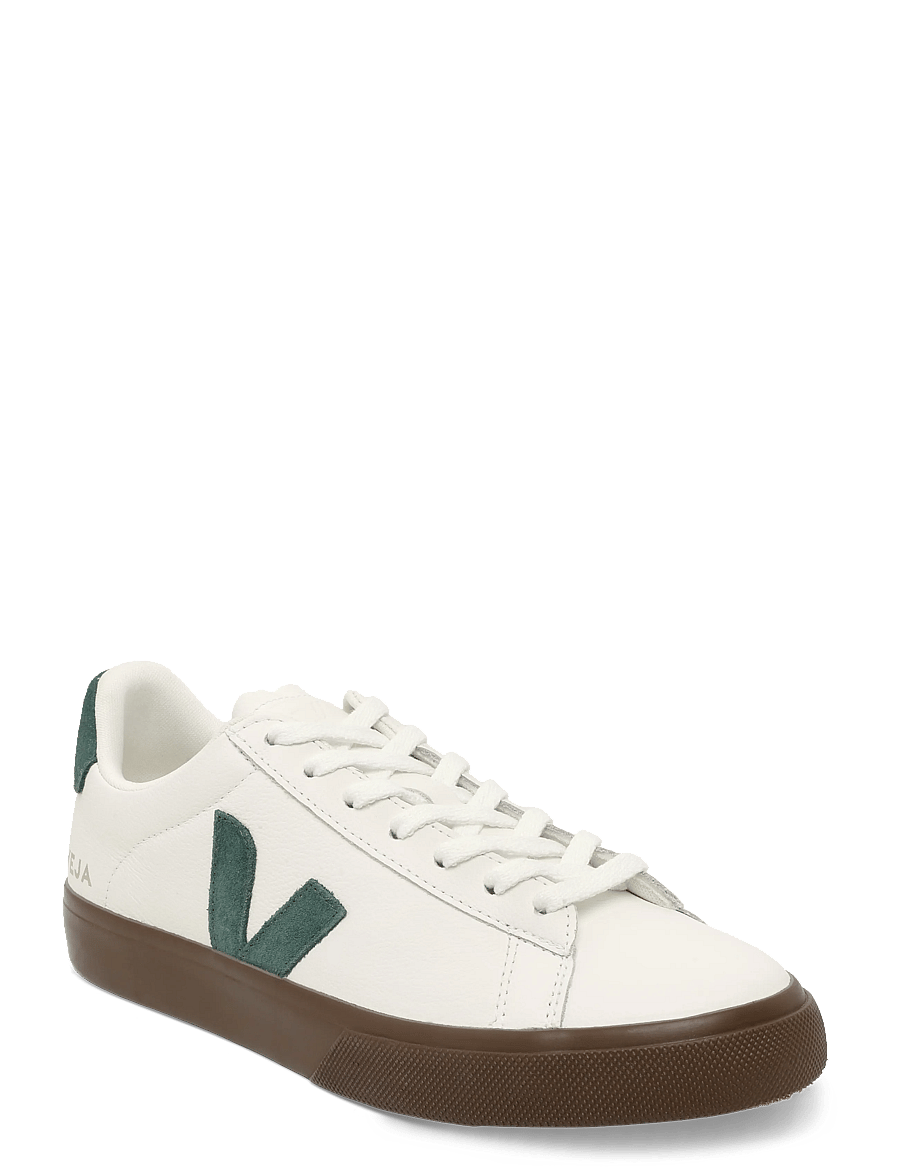 Veja - CAMPO LEATHER - low-top sneaker - white cyprus bark - 0