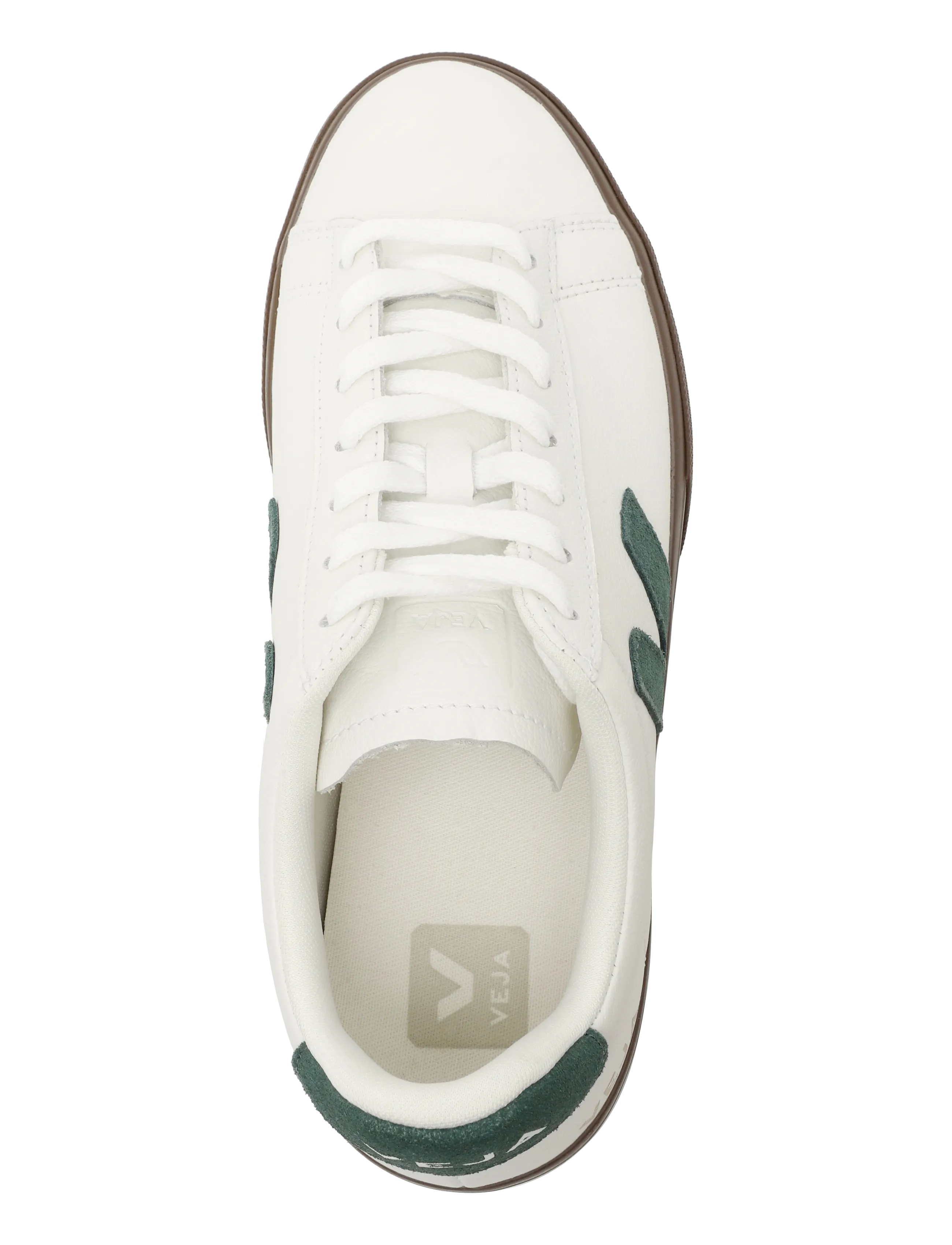 Veja - CAMPO LEATHER - low-top sneaker - white cyprus bark - 3