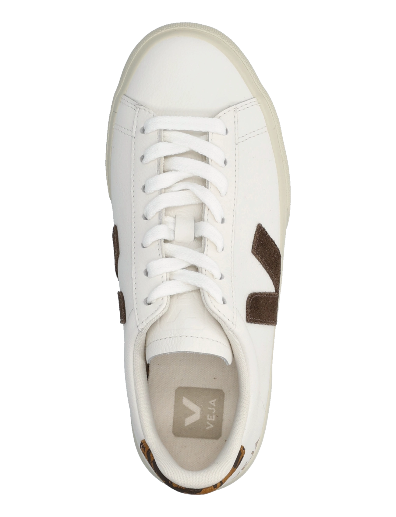 Veja - Campo - lave sneakers - white_camel-wild-country - 3