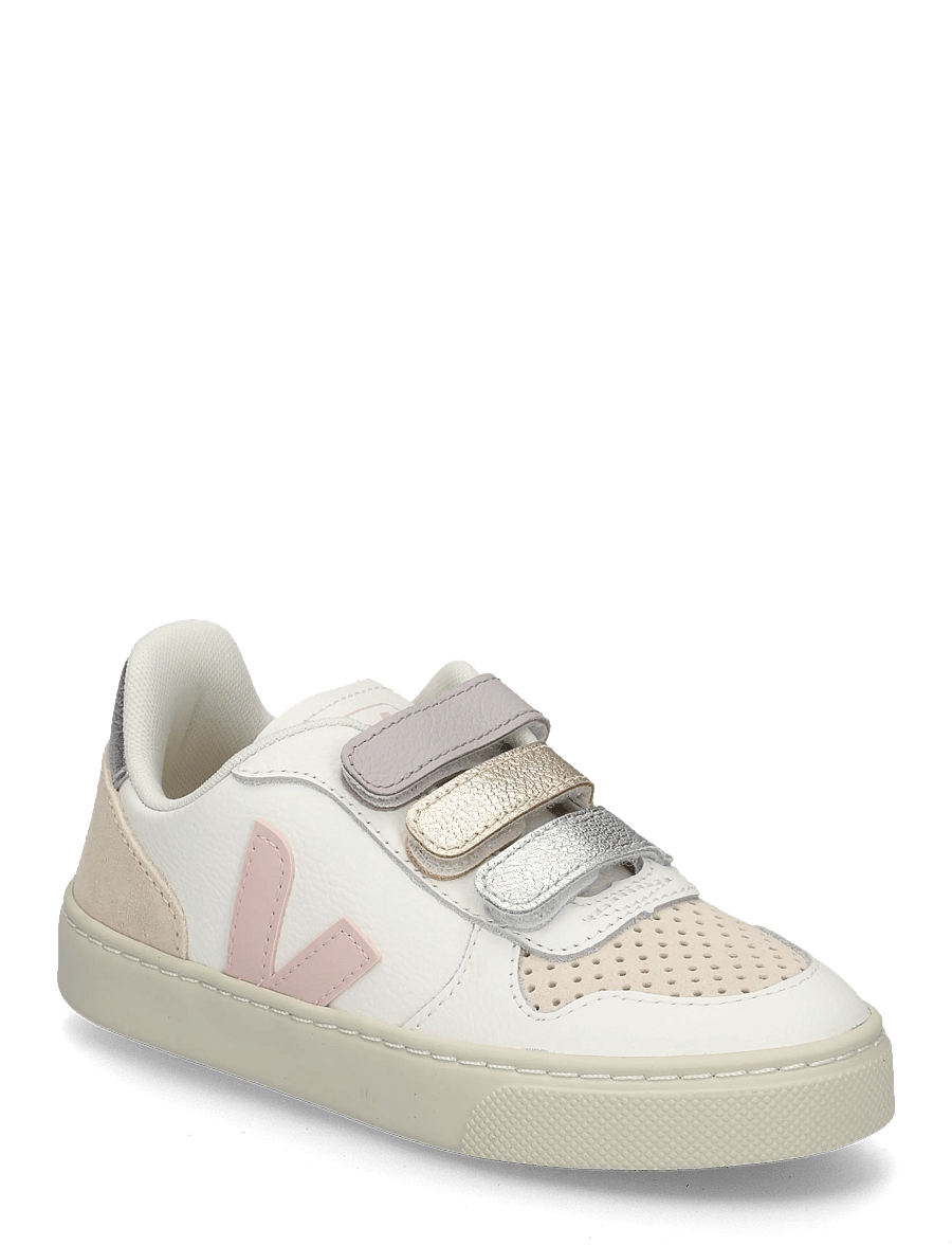 Veja - Small V-10 - niedriger schnitt - white_petale - 0
