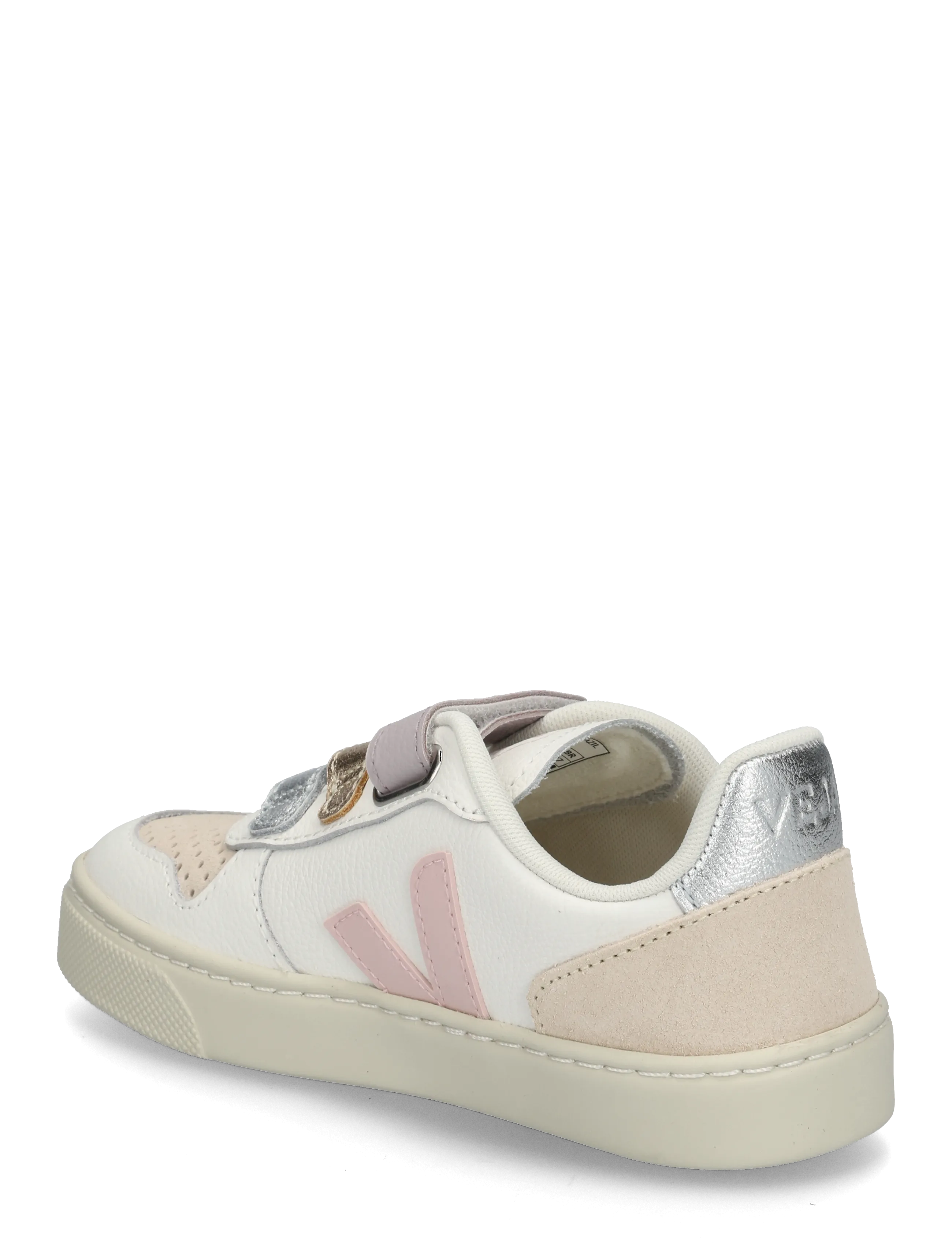 Veja - Small V-10 - niedriger schnitt - white_petale - 1