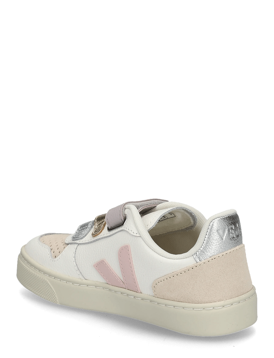 Veja - Small V-10 - niedriger schnitt - white_petale - 1