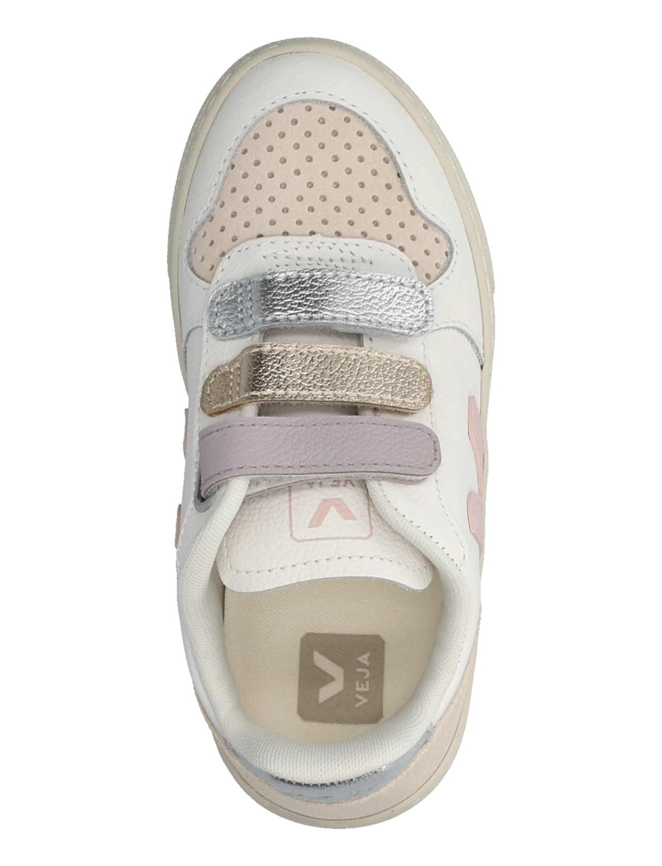 Veja - Small V-10 - white_petale - 3
