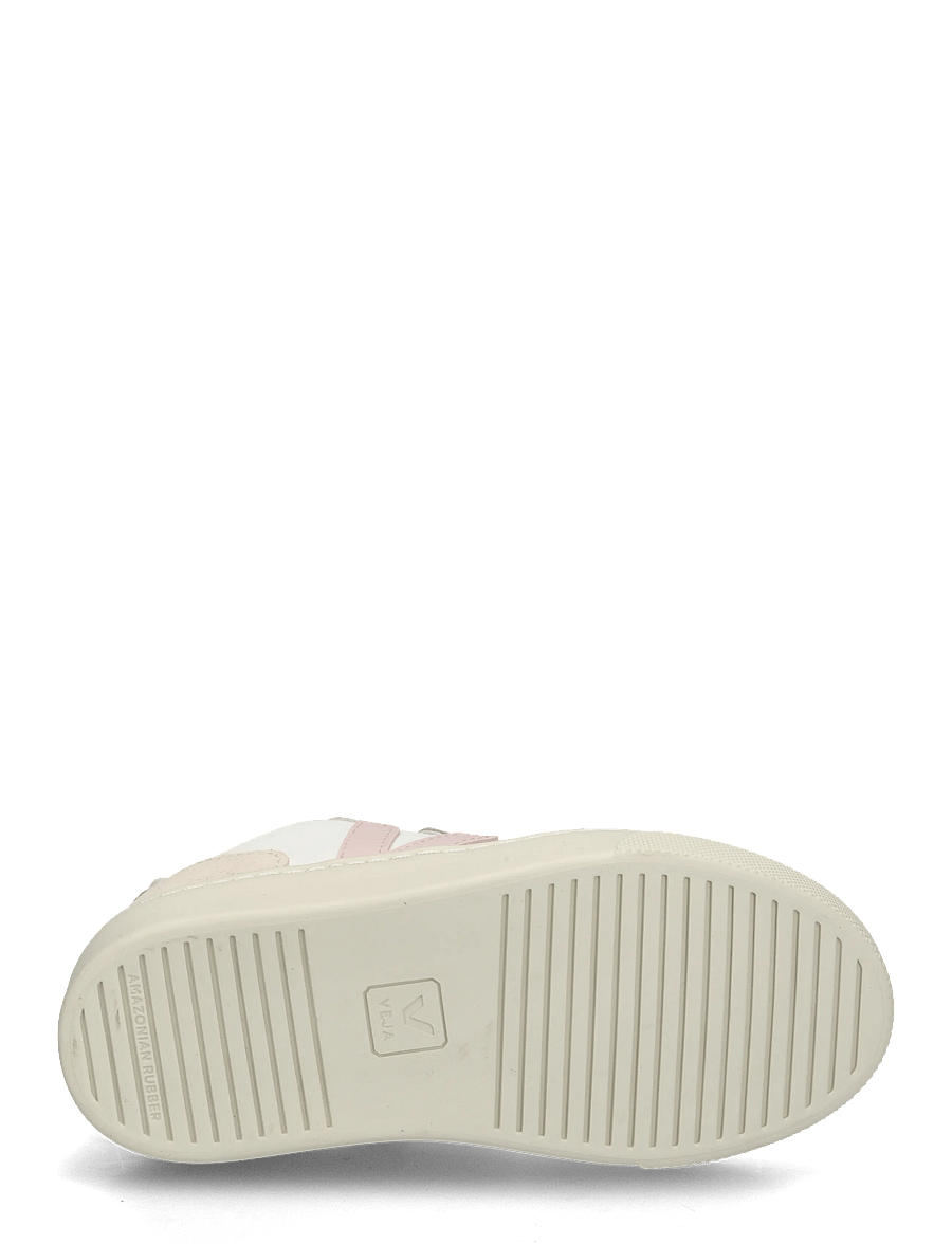Veja - Small V-10 - niedriger schnitt - white_petale - 4