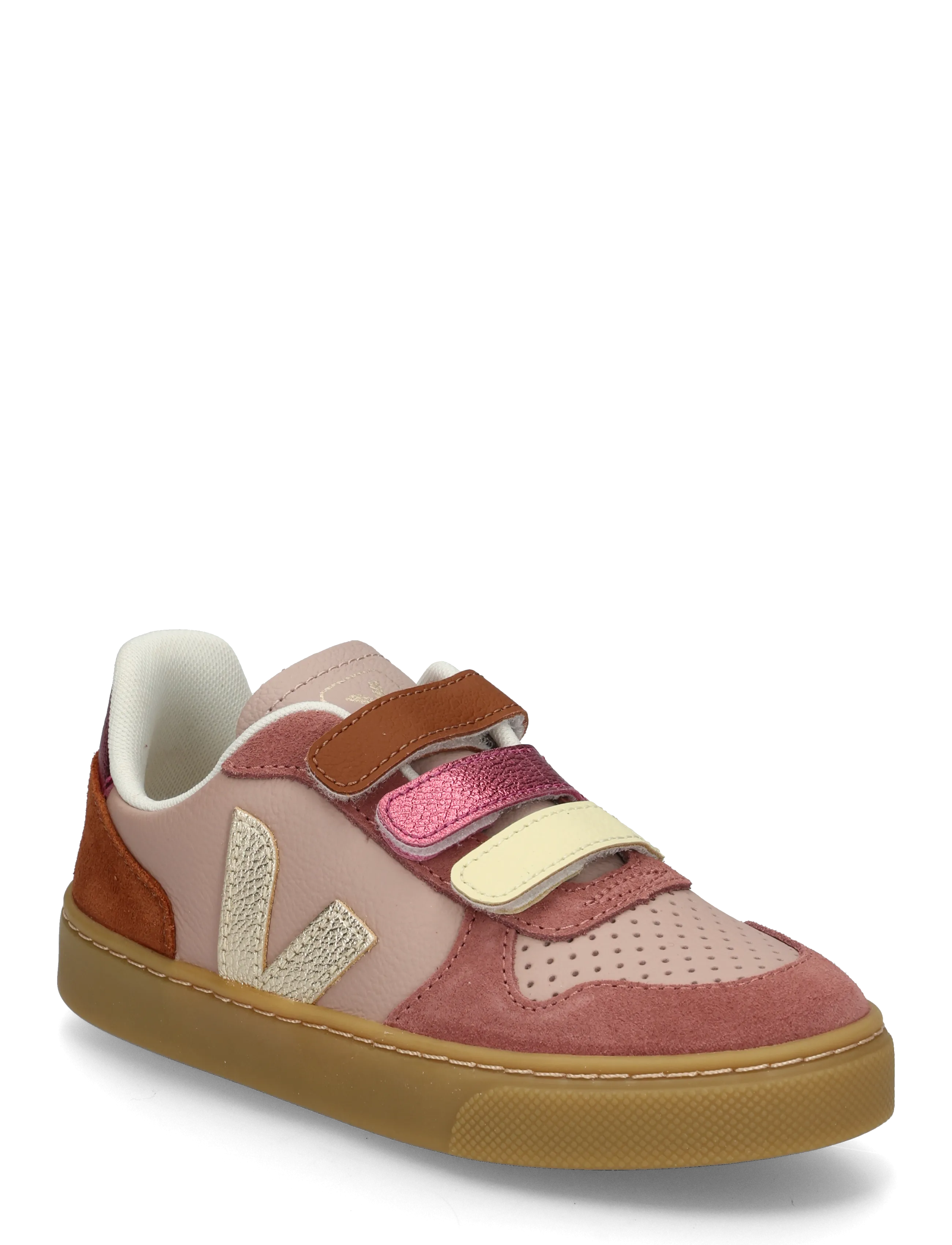 Veja Small V-10 - Skor - BABE_PLATINE / pink/rose