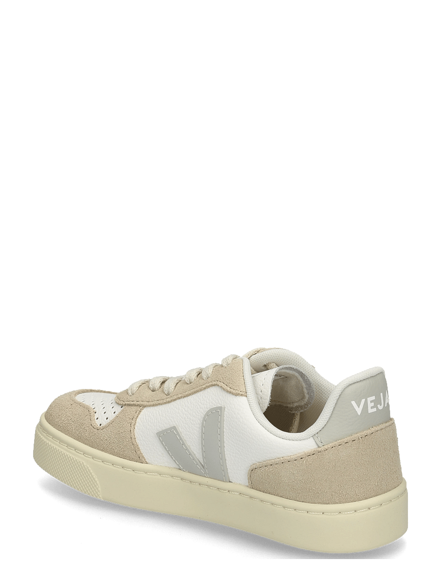 Veja - Small V-10 Laces - låga sneakers - white_natural_almond - 1