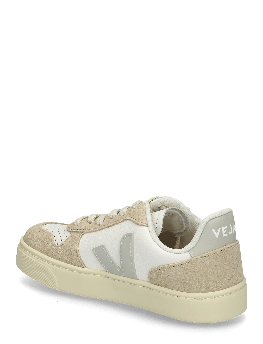 Veja - Small V-10 Laces - niedriger schnitt - white_natural_almond - 1