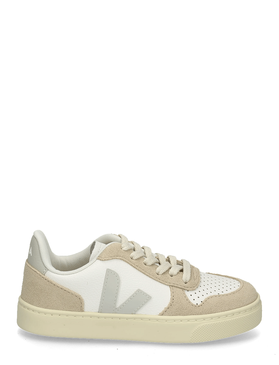 Veja - Small V-10 Laces - niedriger schnitt - white_natural_almond - 2