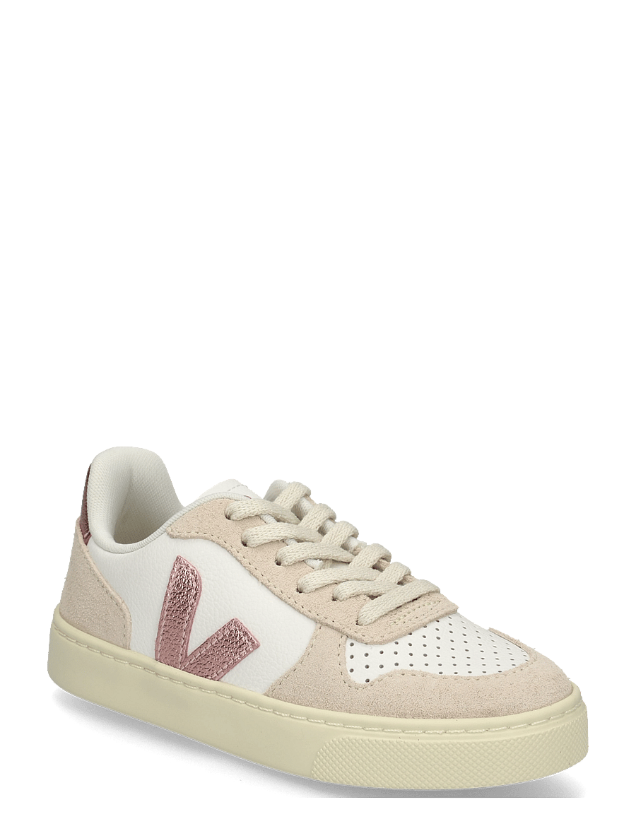 Veja - Small V-10 Laces - låga sneakers - white_nacre_sable - 0