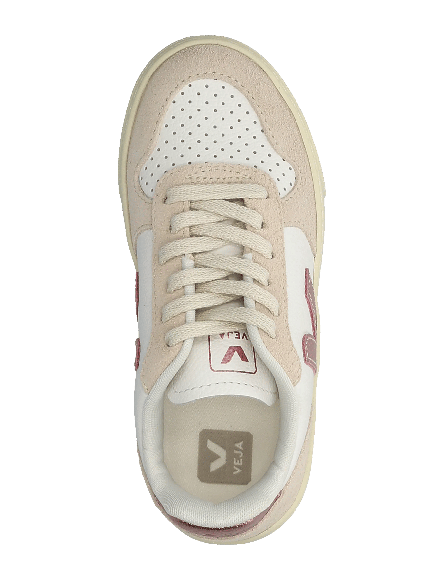 Veja - Small V-10 Laces - niedriger schnitt - white_nacre_sable - 3