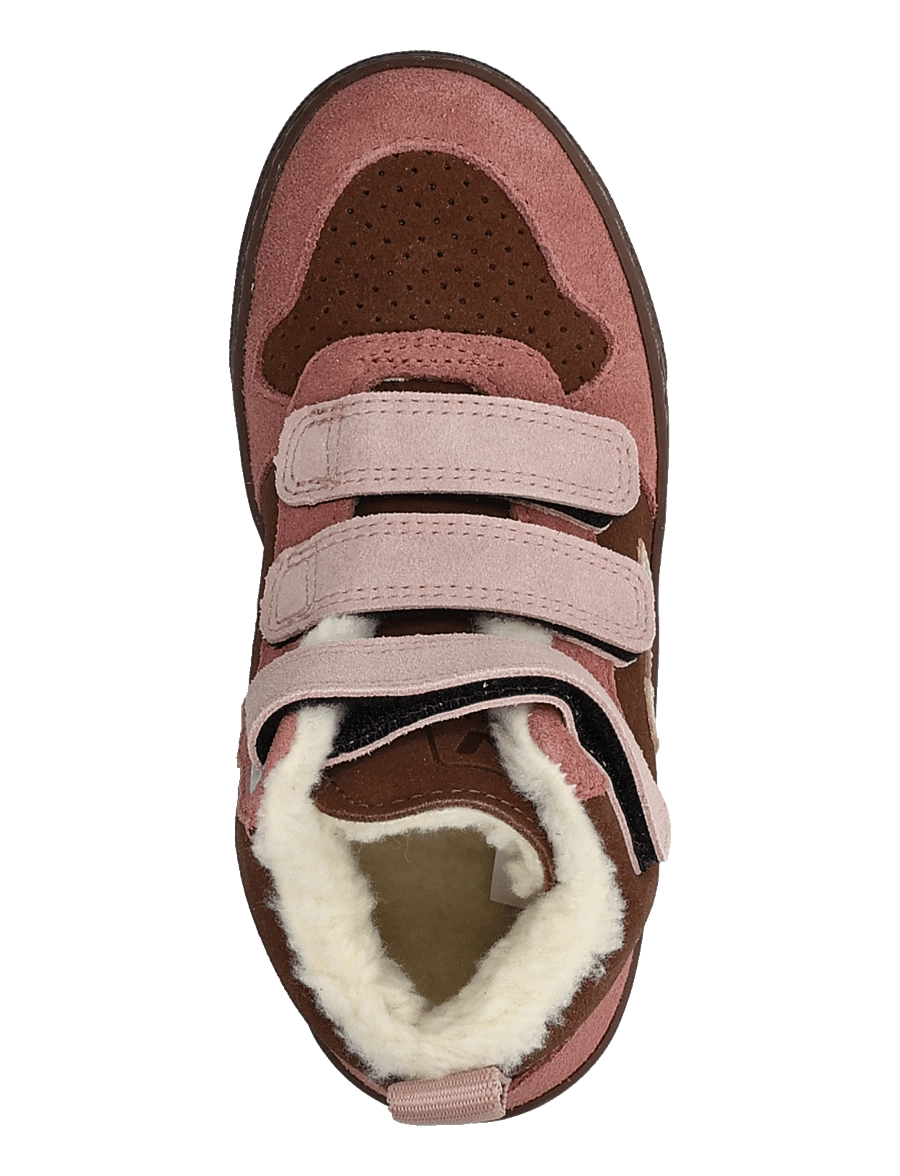 Veja - Small V-10 Mid Winter - høje sneakers - walnut_platine_bark - 3