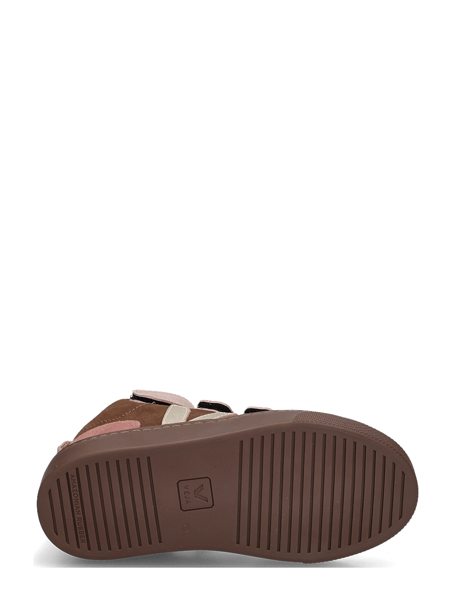 Veja - Small V-10 Mid Winter - høje sneakers - walnut_platine_bark - 4