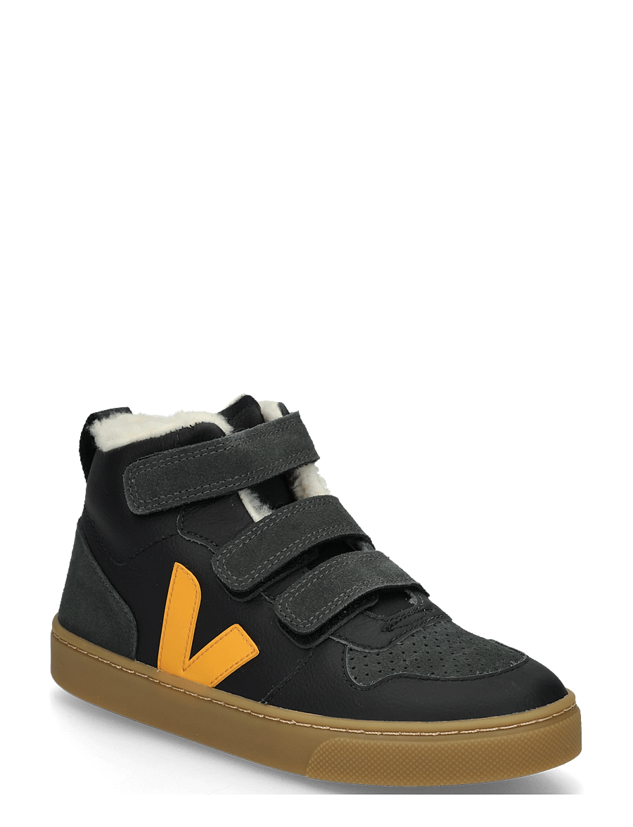 Veja - Small V-10 Mid Winter - winter boots - black_ouro_grafite - 0