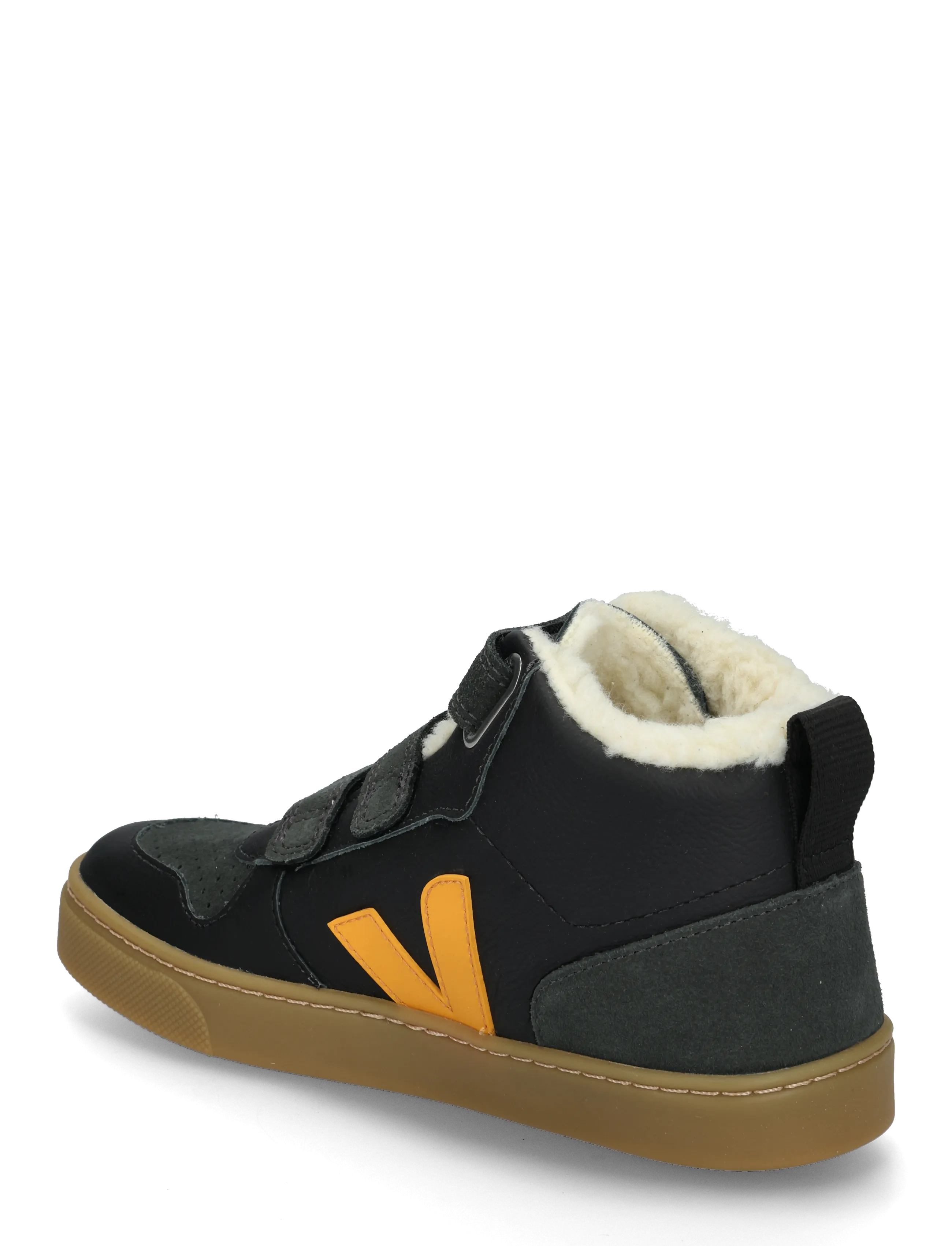 Veja - Small V-10 Mid Winter - winterstiefel - black_ouro_grafite - 1