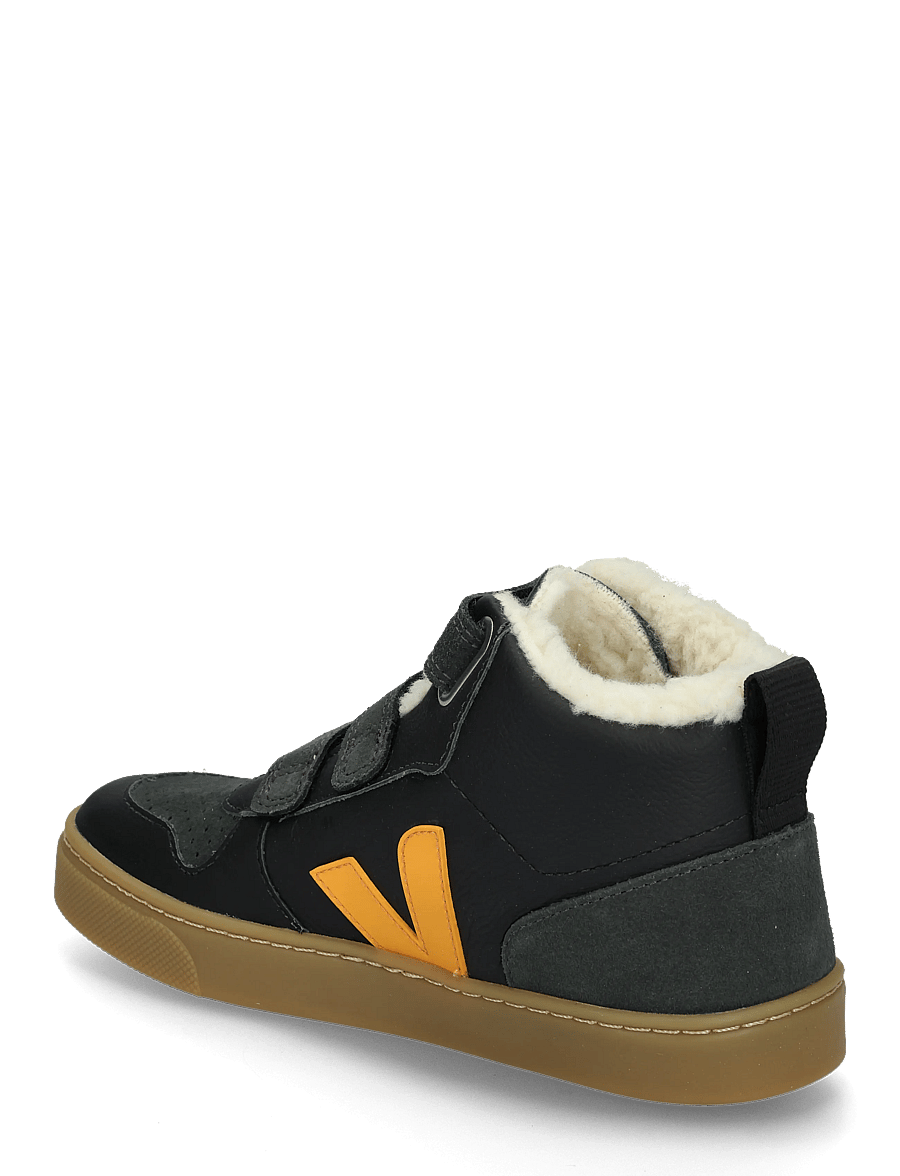 Veja - Small V-10 Mid Winter - winterstiefel - black_ouro_grafite - 1