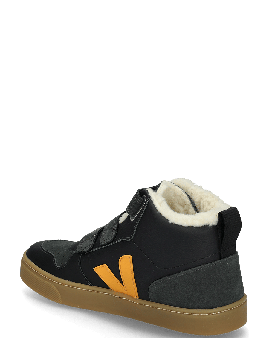 Veja - Small V-10 Mid Winter - winter boots - black_ouro_grafite - 1