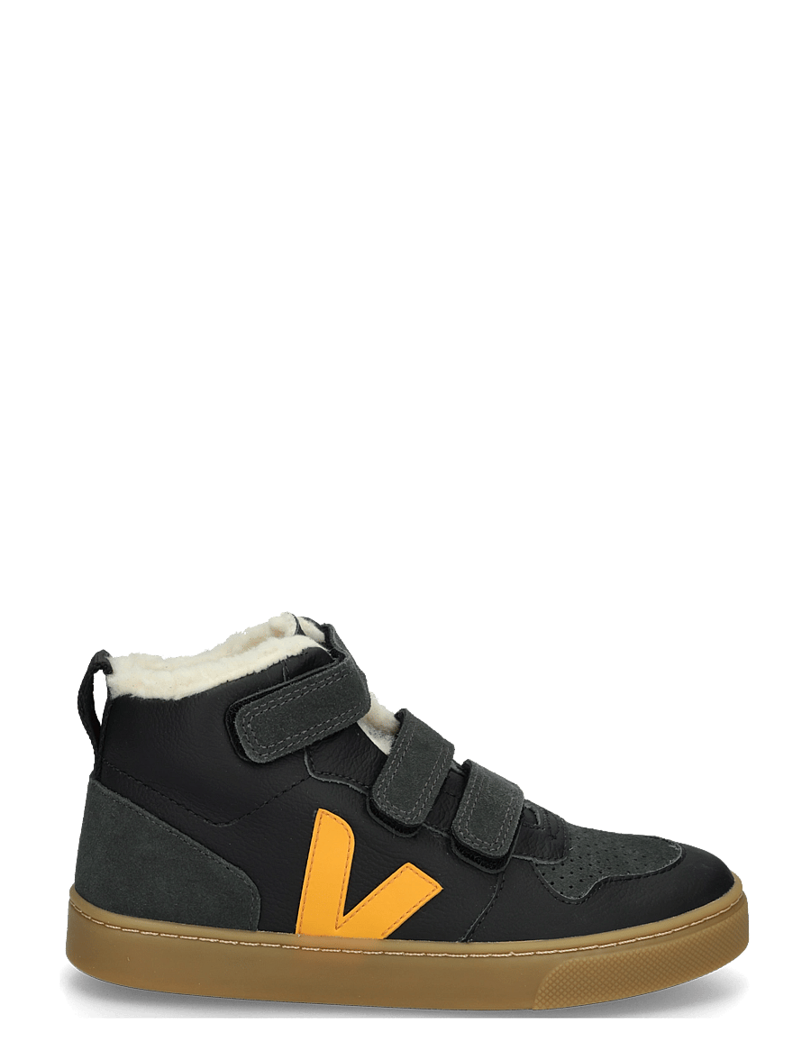 Veja - Small V-10 Mid Winter - winter boots - black_ouro_grafite - 2