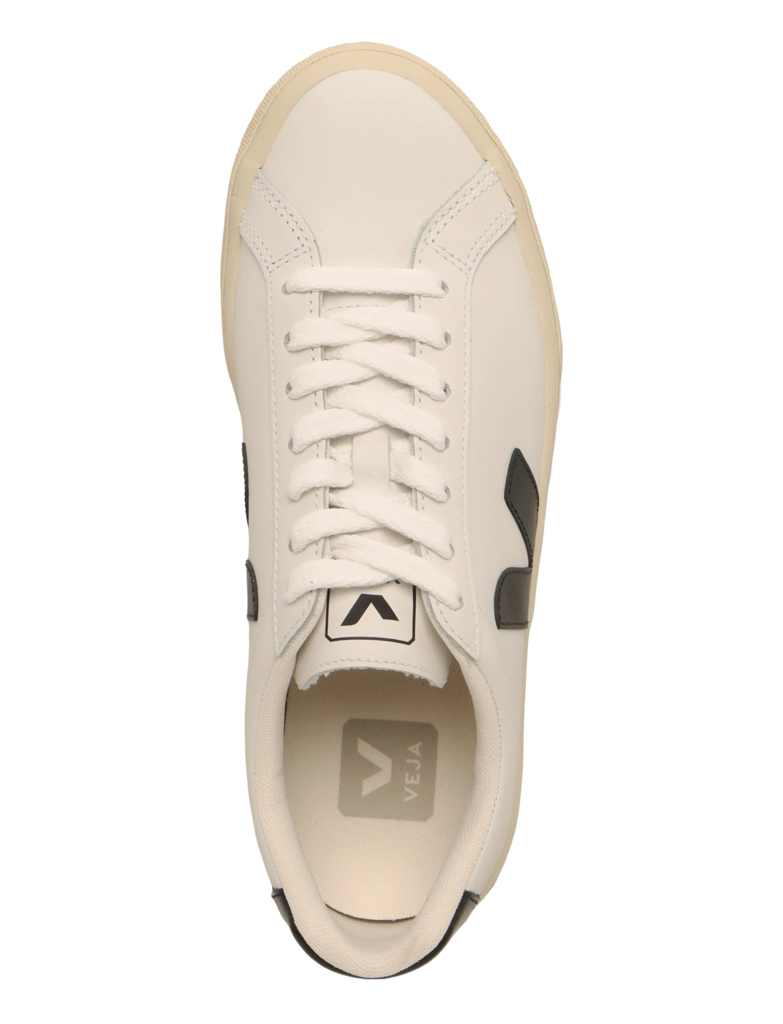 Veja - ESPLAR LEATHER - konfirmation - extra-white_black - 3