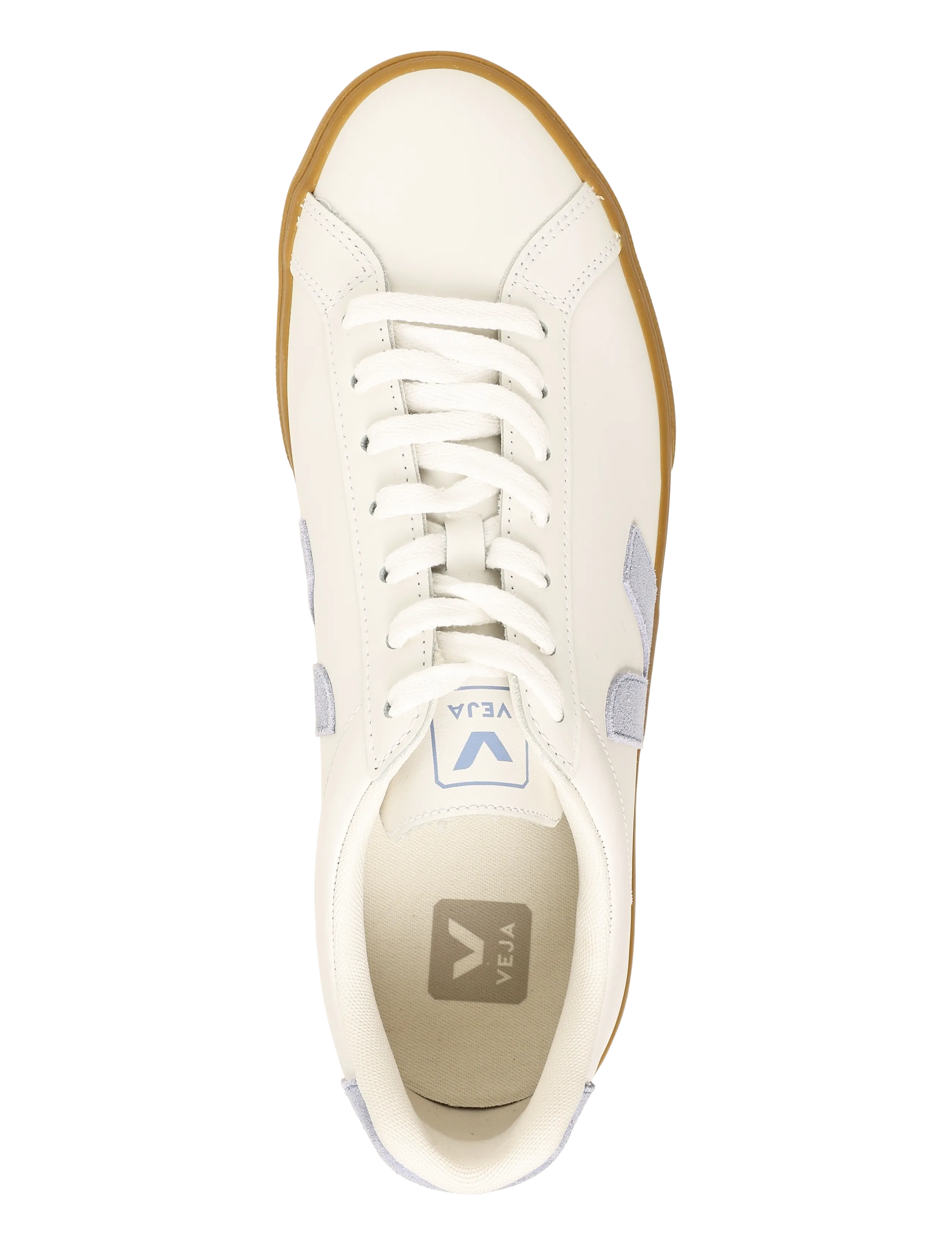 Veja - ESPLAR LEATHER - low-top sneaker - white olympe natural - 3