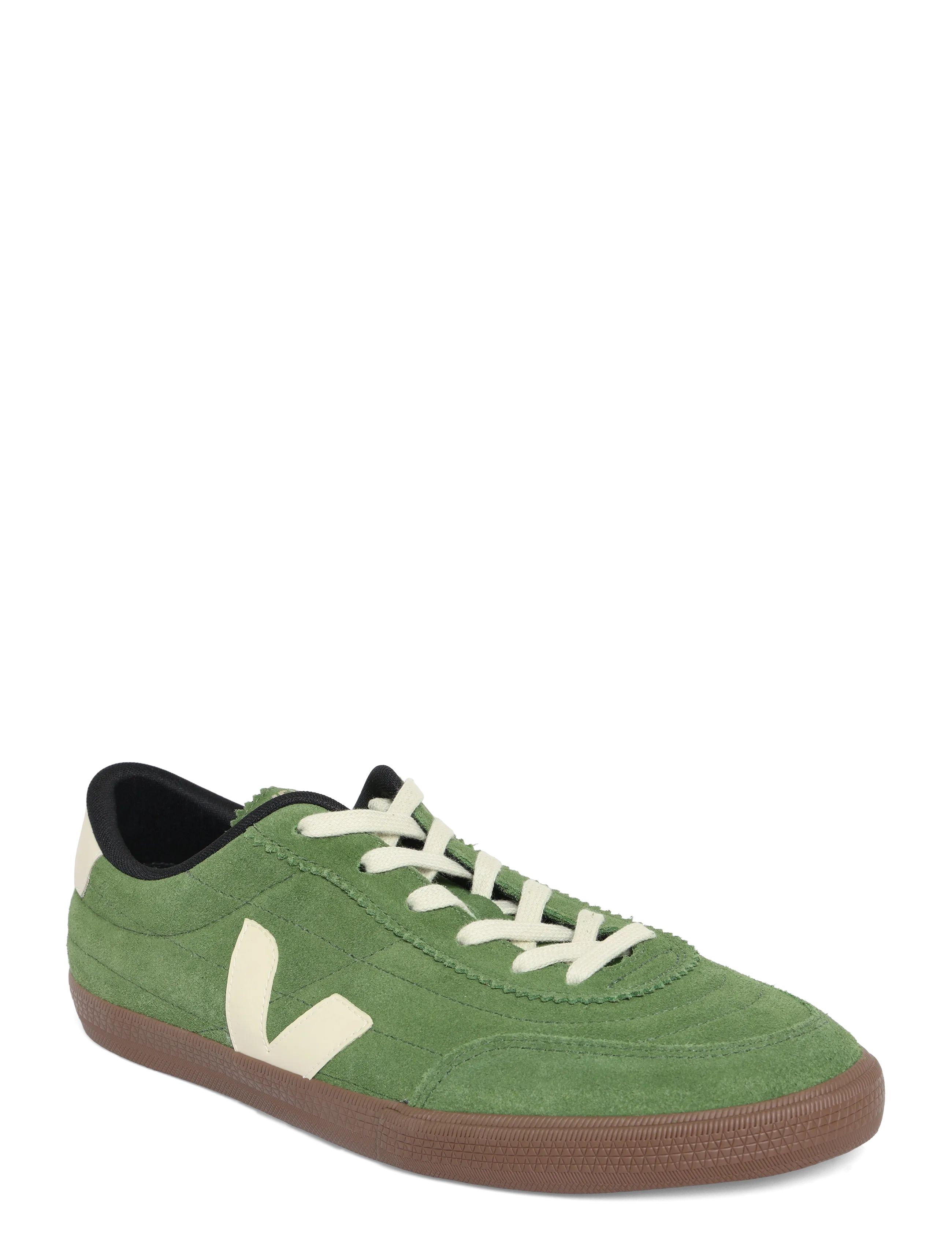Veja Panenka, Ruskind Sneakers, Grøn, Str: 40